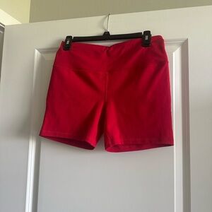 DSG Women's Vibrant Red Bike Shorts